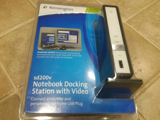 kensington sd200v notebook docking station