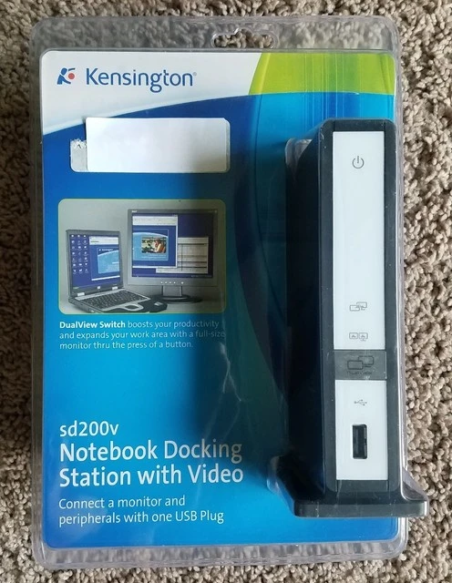 kensington sd200v notebook docking station