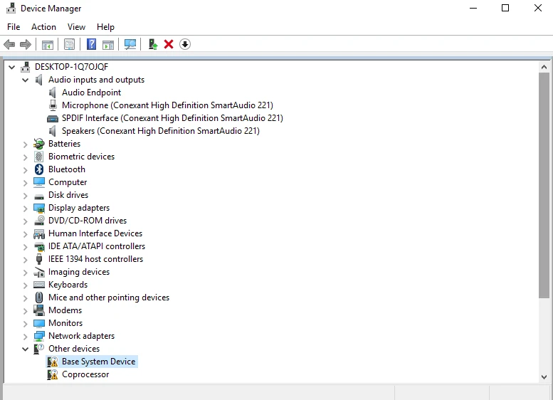 hp pavilion dv9000 conexant high definition sound audio
